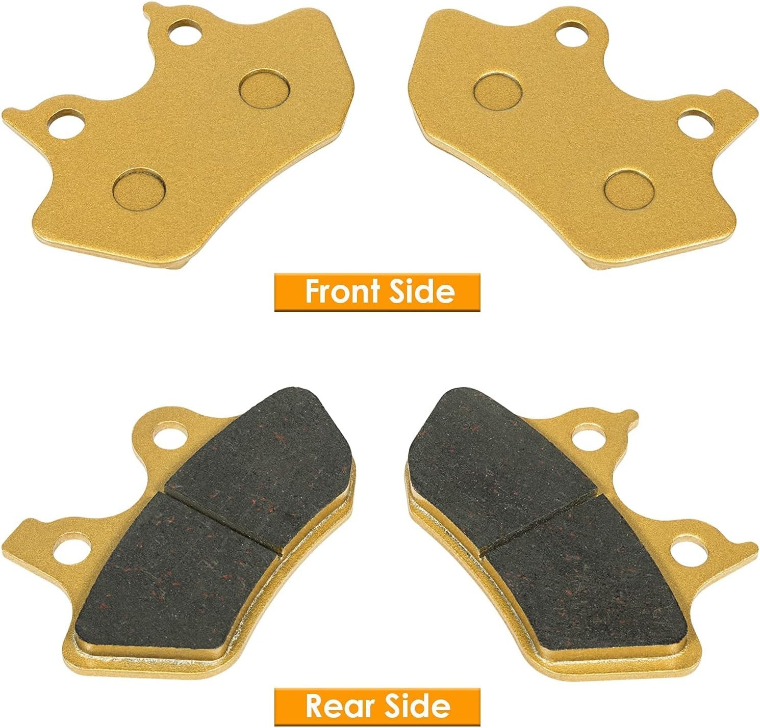 Brake Pads Heavy-duty Ceramics for Harley Davidson 2000-2007 Touring Flhtcu-i