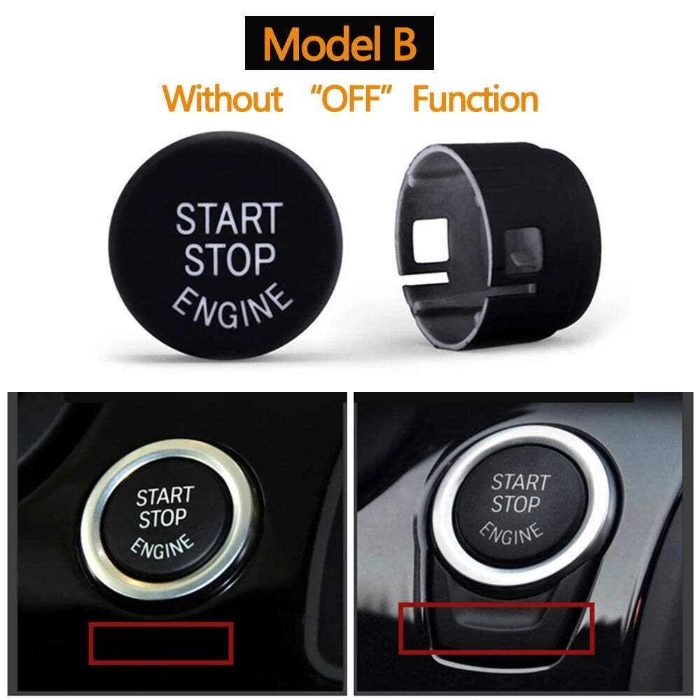 Engine Ignition Start Stop Switch Cover OFF Button For BMW F G Series 1 2 3 4 5