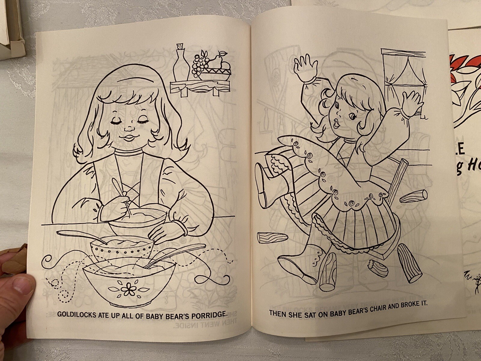 Vintage 1971 SAALFIELD READ & COLOR FUN Fairy Tales Original Box – Incomplete