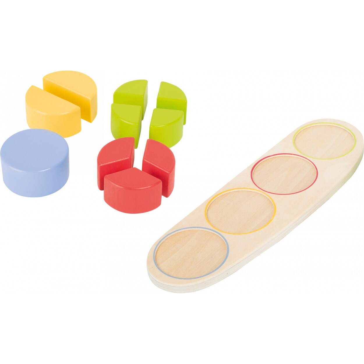SmallFoot – Educational Fraction Inset Puzzle – 11102