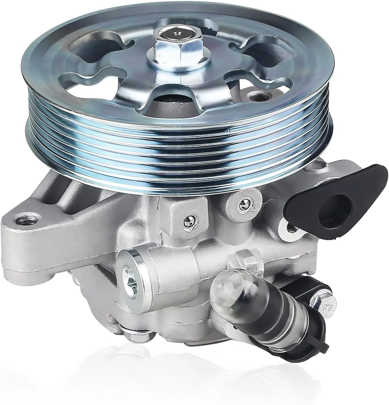 WMPHE Power Steering Pump with Pulley Compatible with Honda Civic 1.8L Engine 20