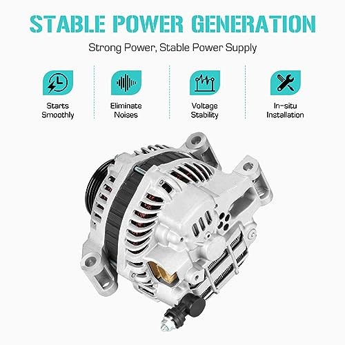 Automotive New Alternator for Jeep Cherokee 4.0 4.0L 2001, 56041822AB,