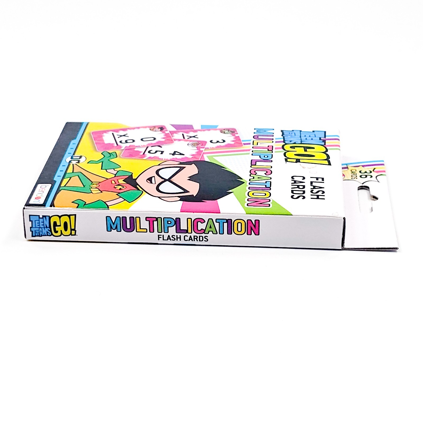 Teen Titans Go Multiplication Flash Cards 36 Count Childrens NEW DC Bendon