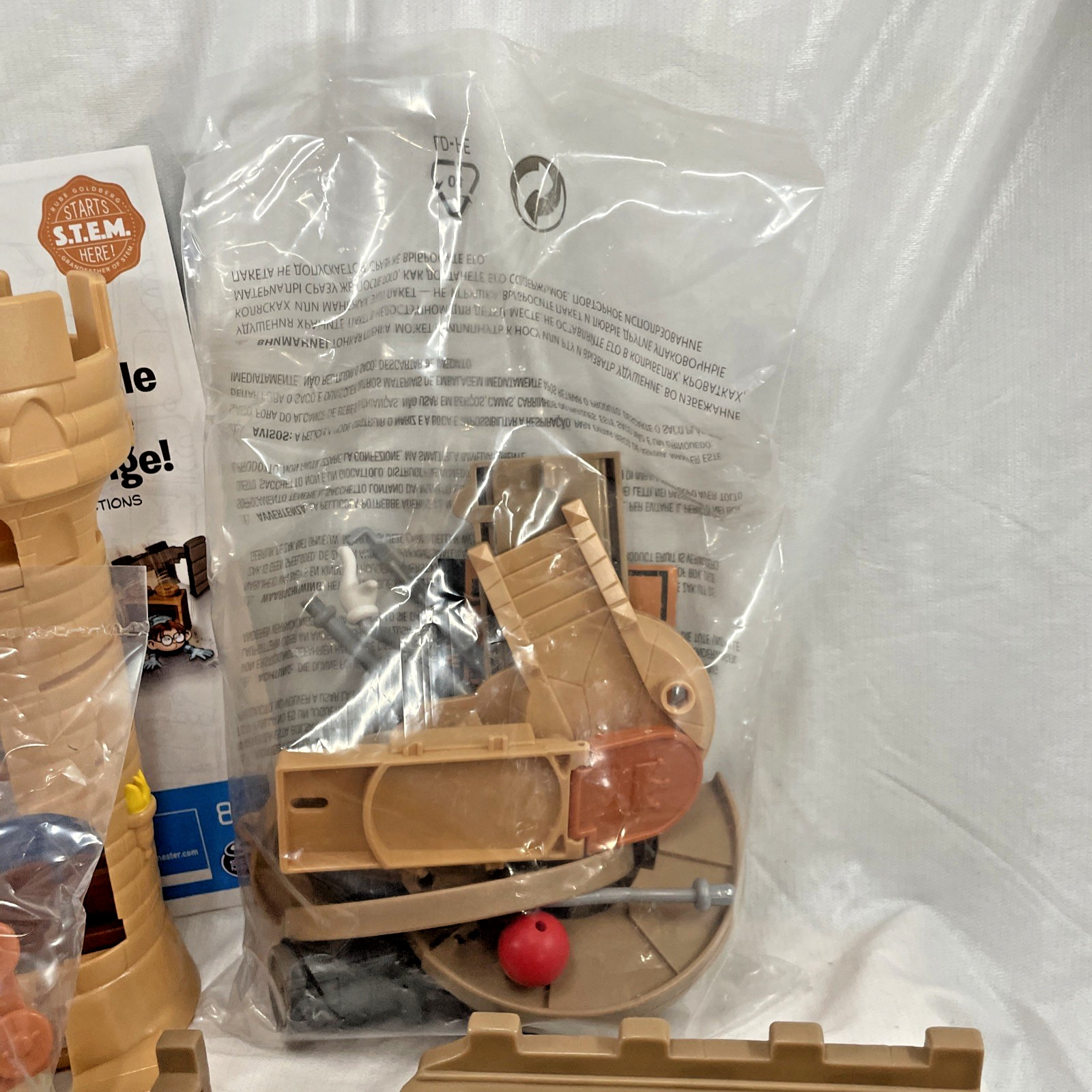 Wonderology Rube Goldberg The Castle Escape Challenge S.T.E.M. COMPLETE