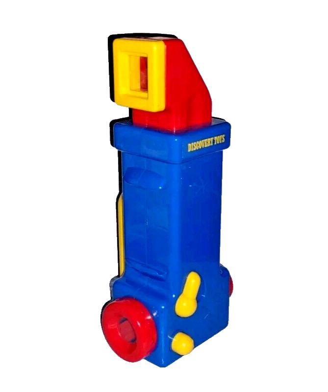 Discovery Toys Adjustable Periscope Red Yellow Blue Plastic 12-16in Vintage