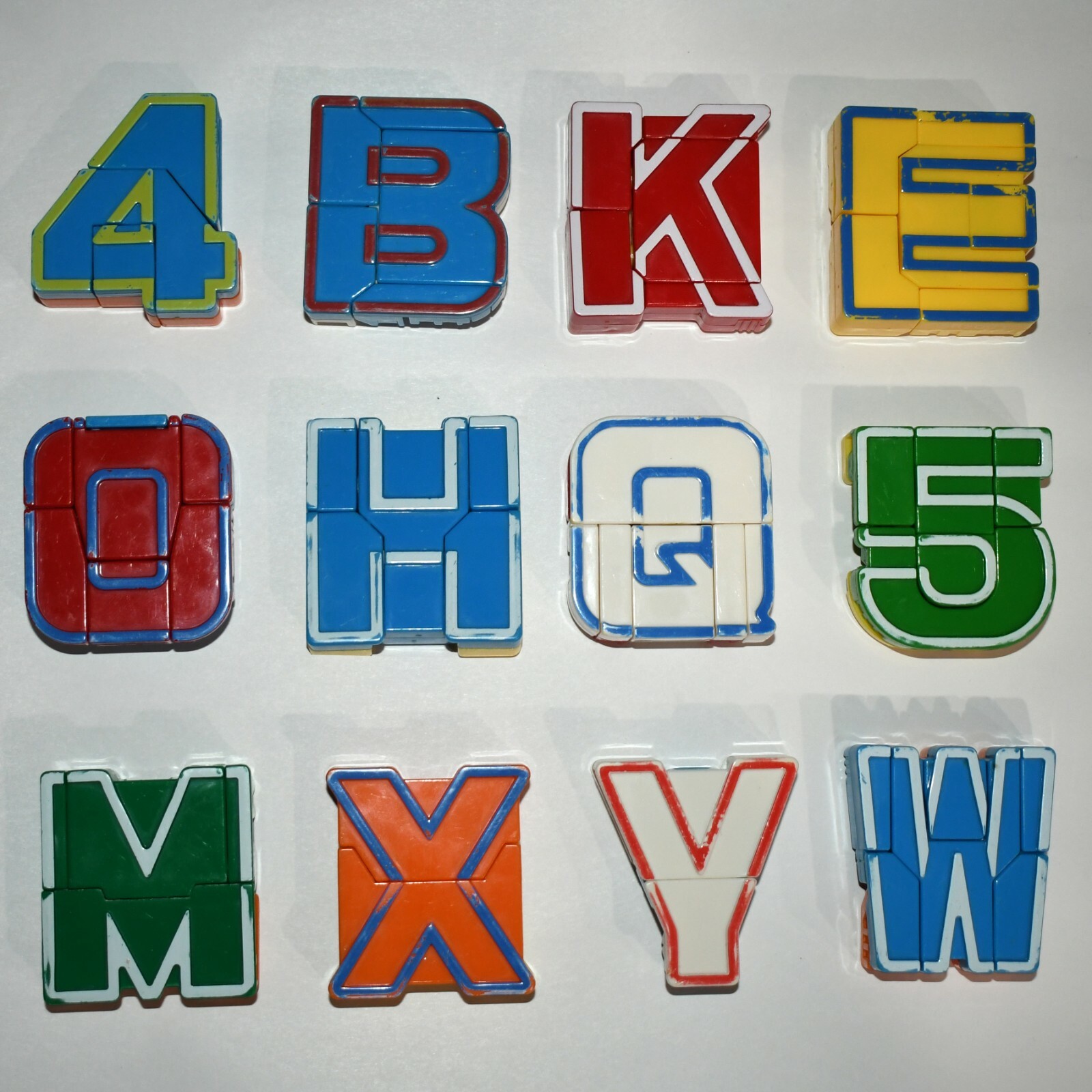 Choose 1 Vintage Replacement Lakeshore Alphabet Alpha Bots Letter Or Number 0421
