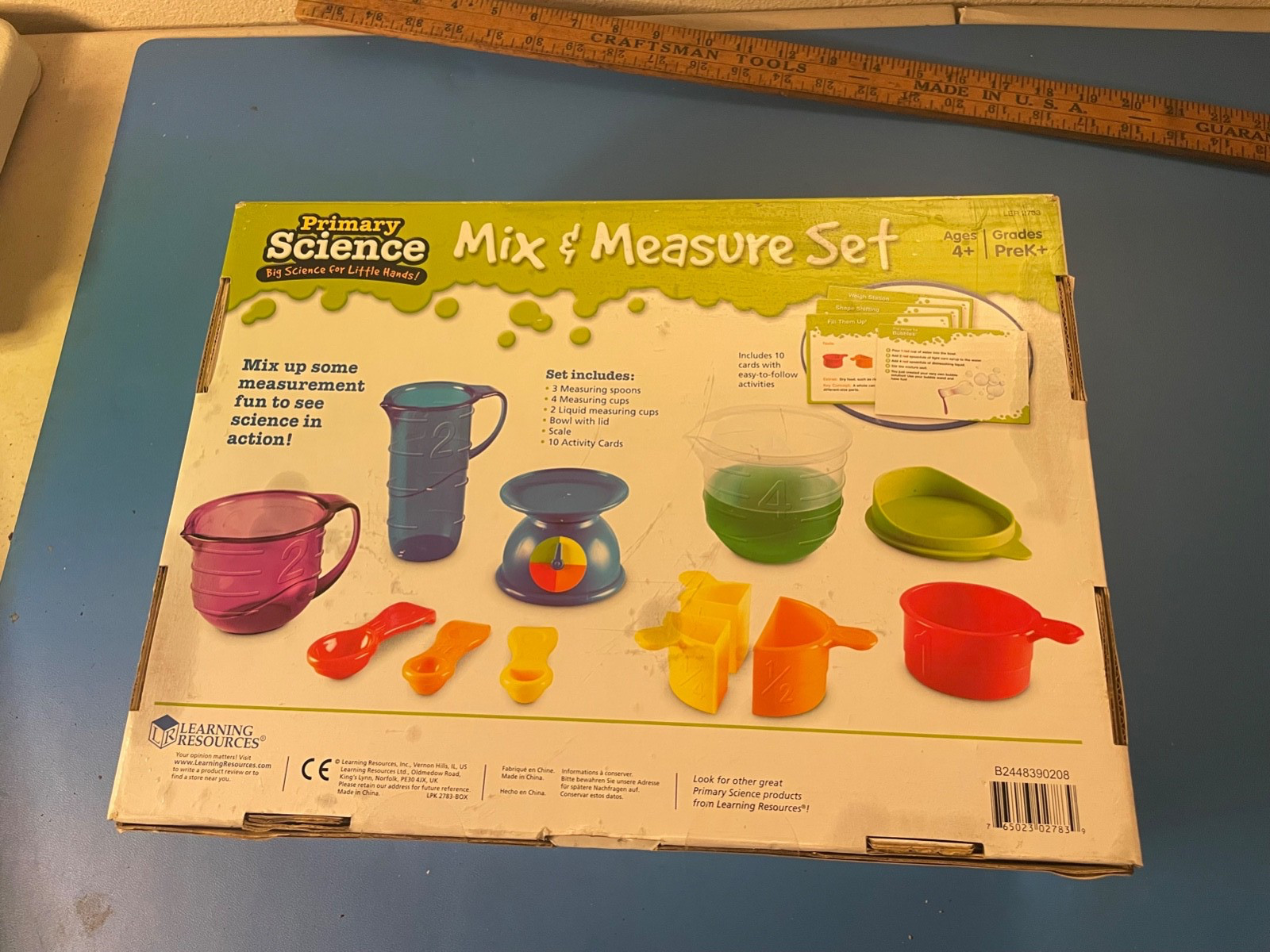 Sealed Learning Resources Primary Science Mix & Measure Children’s Activity Set