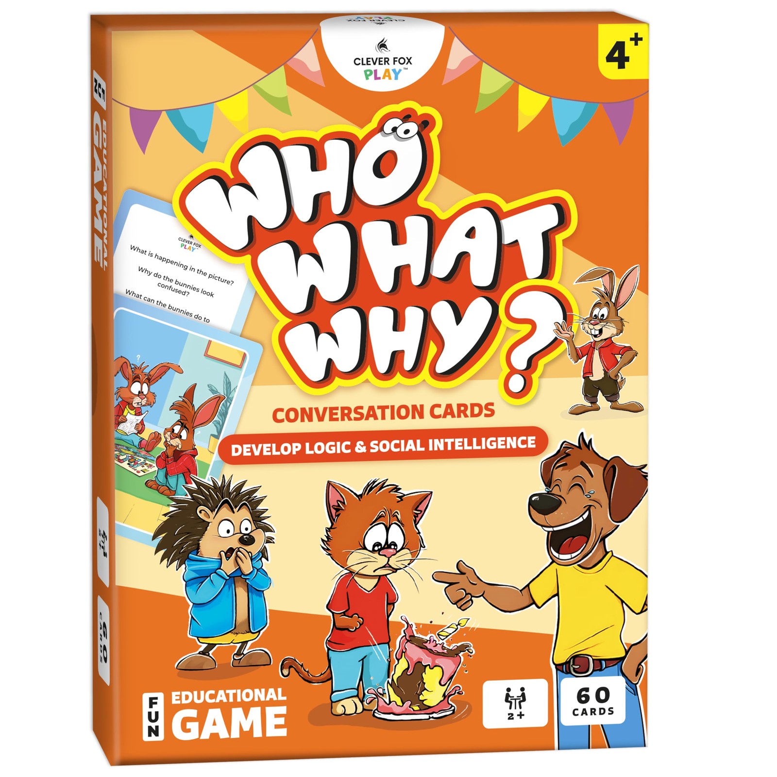 Who What Why Conversation Cards for Kids – Learning Game for Social Skills, E…