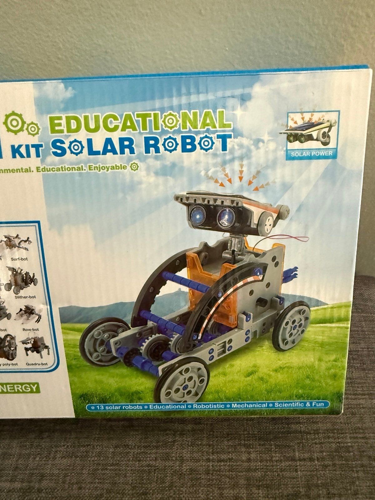 New 13 In 1 Educational Solar Robot Kit Stem Toy