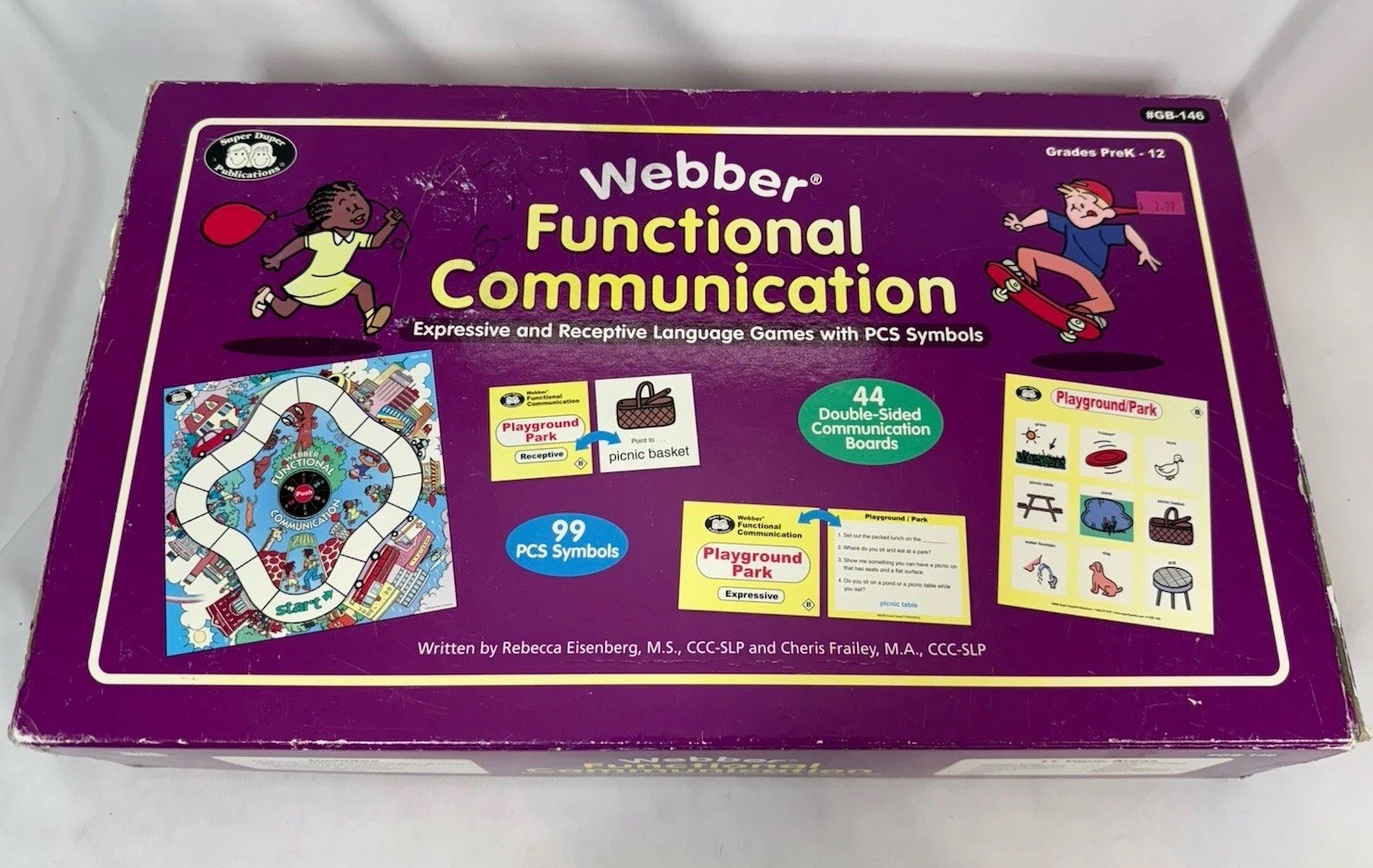 Webber Functional Communication Expressive & Receptive Language Game 99%Complete
