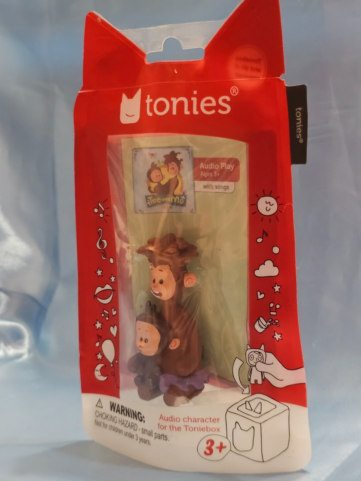 TONIES TEE AND MO AUDIO CHARACTER FOR THE TONIEBOX NEW IN PACKAGE