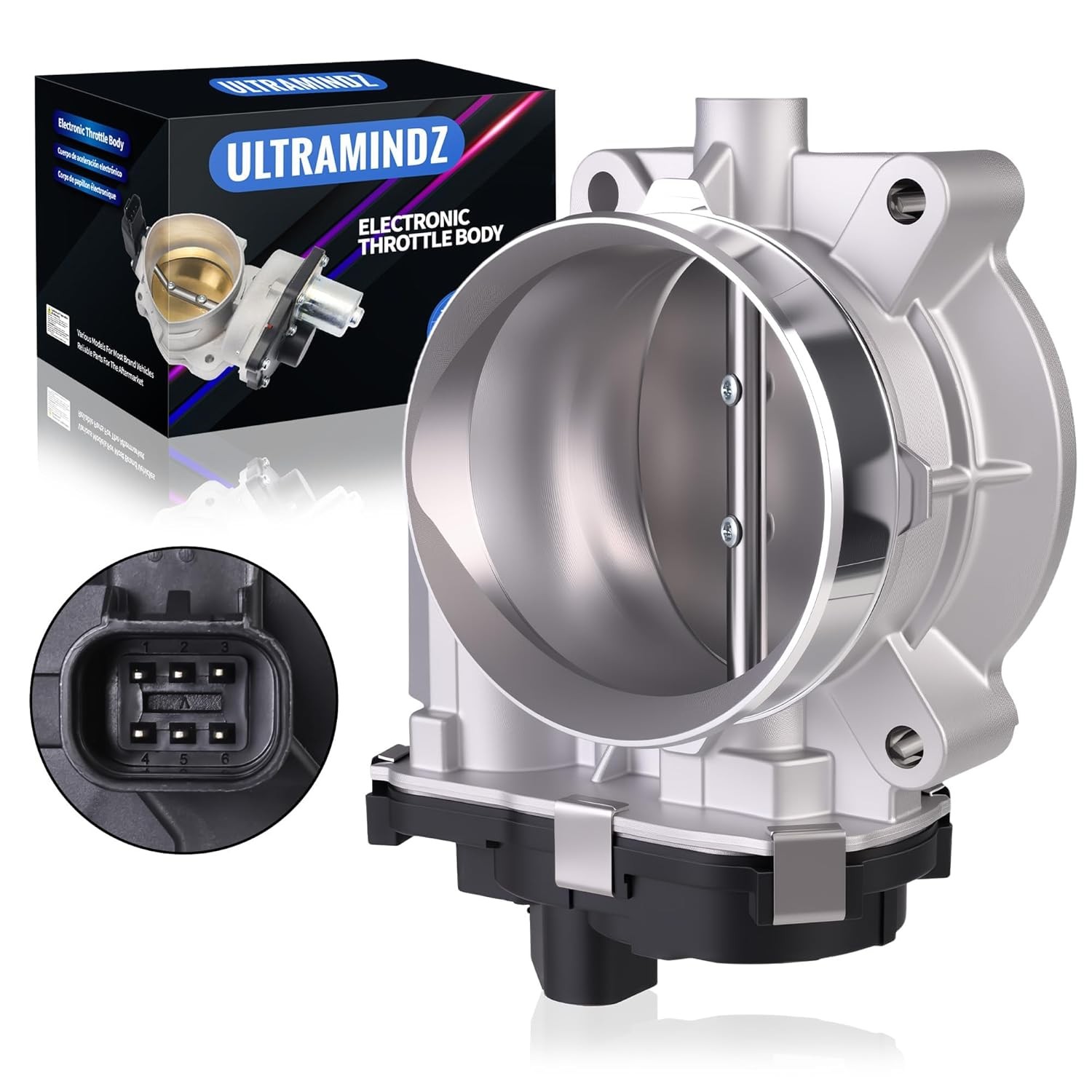 Throttle Body Chevy Silverado 1500 4.8 5.3 6.0 6.2 2500 3500 HD 09-15 GMC Sierra
