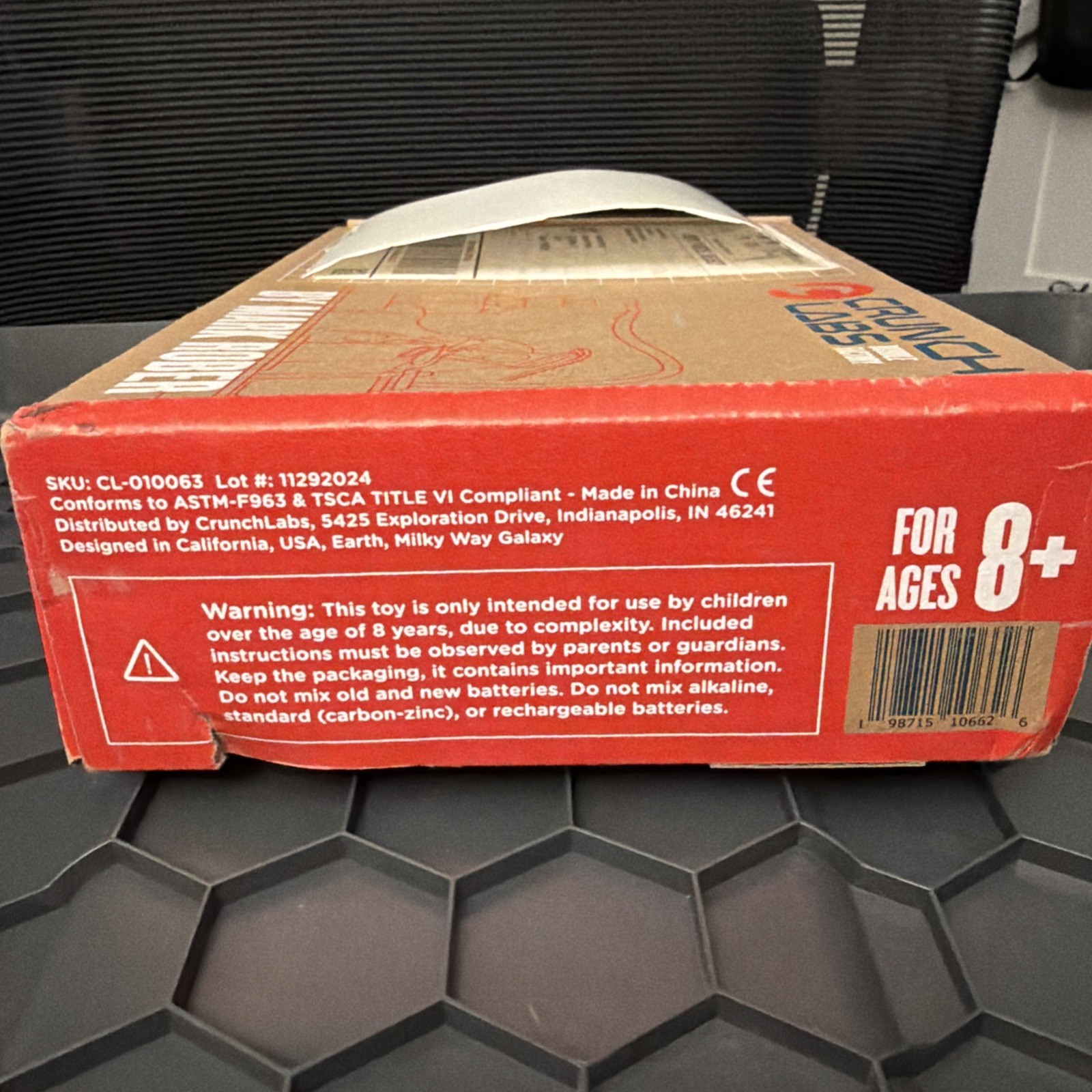 Crunch Labs Bubble Factory Mark Rober Build Box