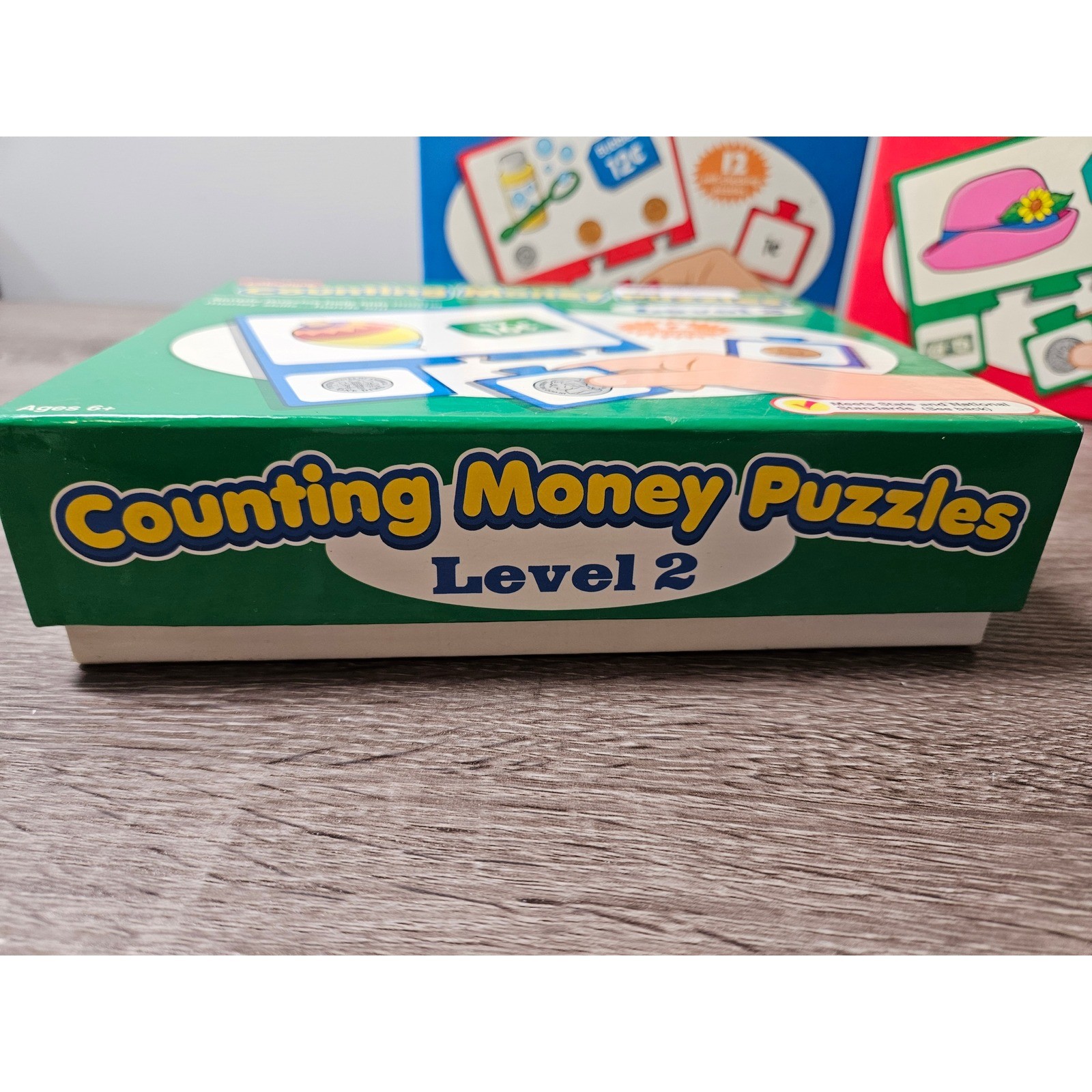 Lakeshore Counting Money Puzzles Levels 1 2 3 Set DD321 DD322 DD323 Educational