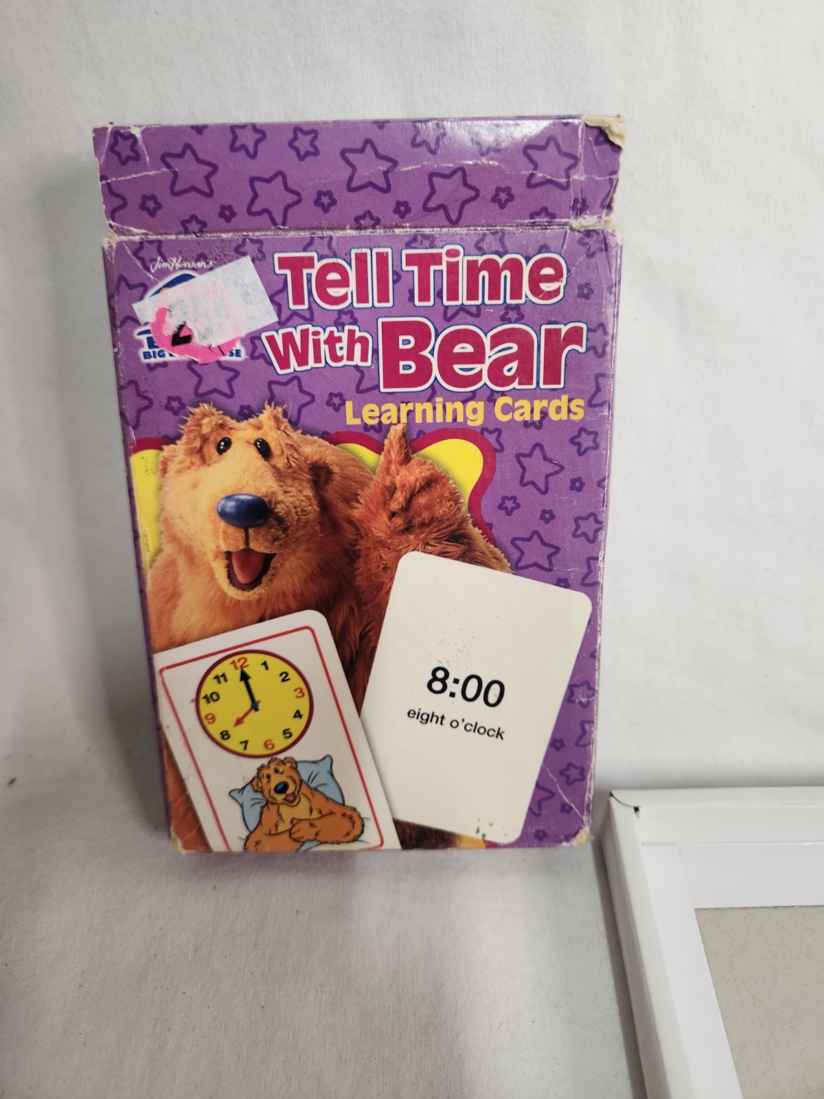 Bear in the Big Blue House Tell Time With Bear Flash Learning Cards Ages 2-5