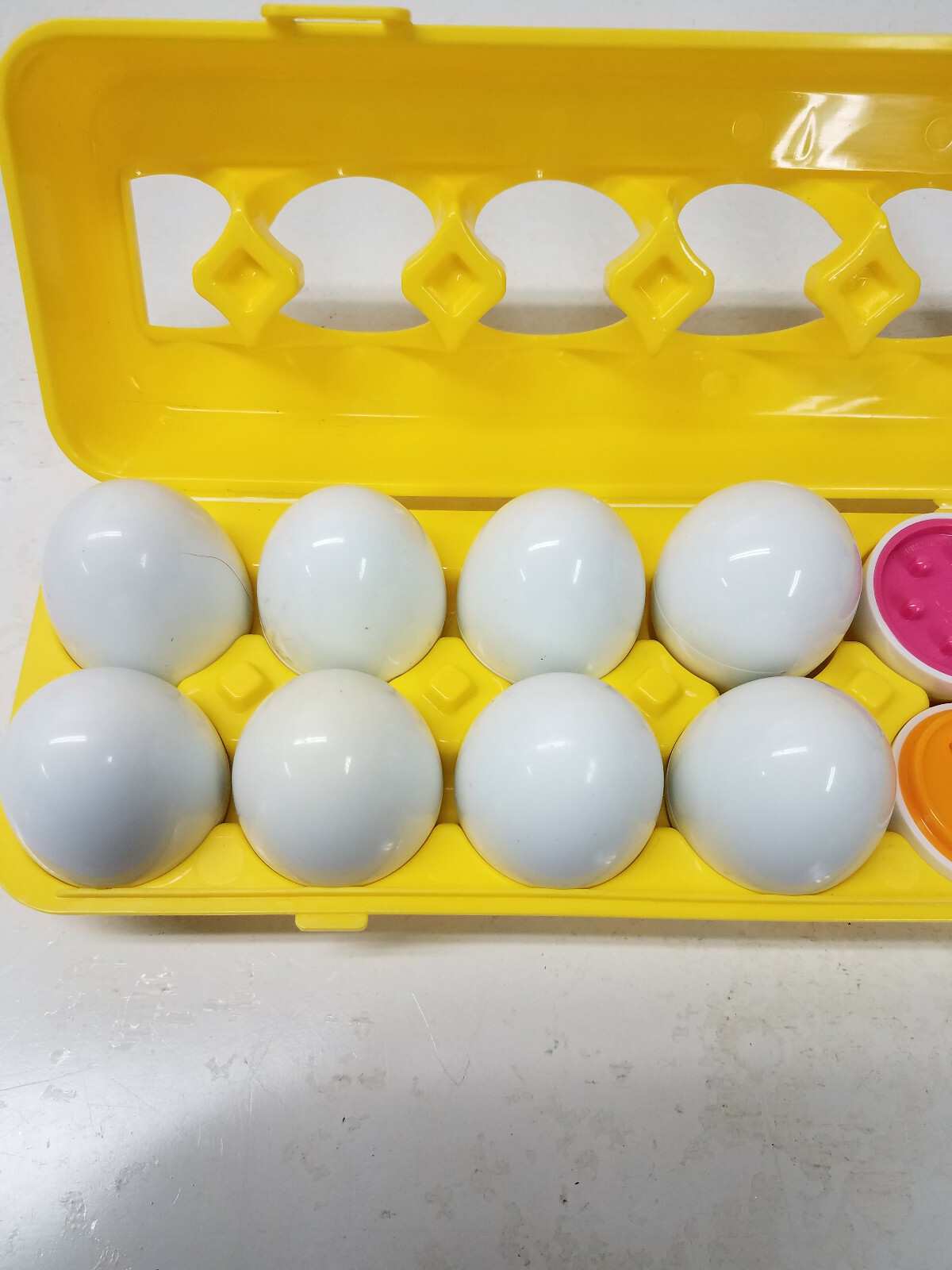 Count and Match Egg Set Happy Element Toddler Toys Preschool Education