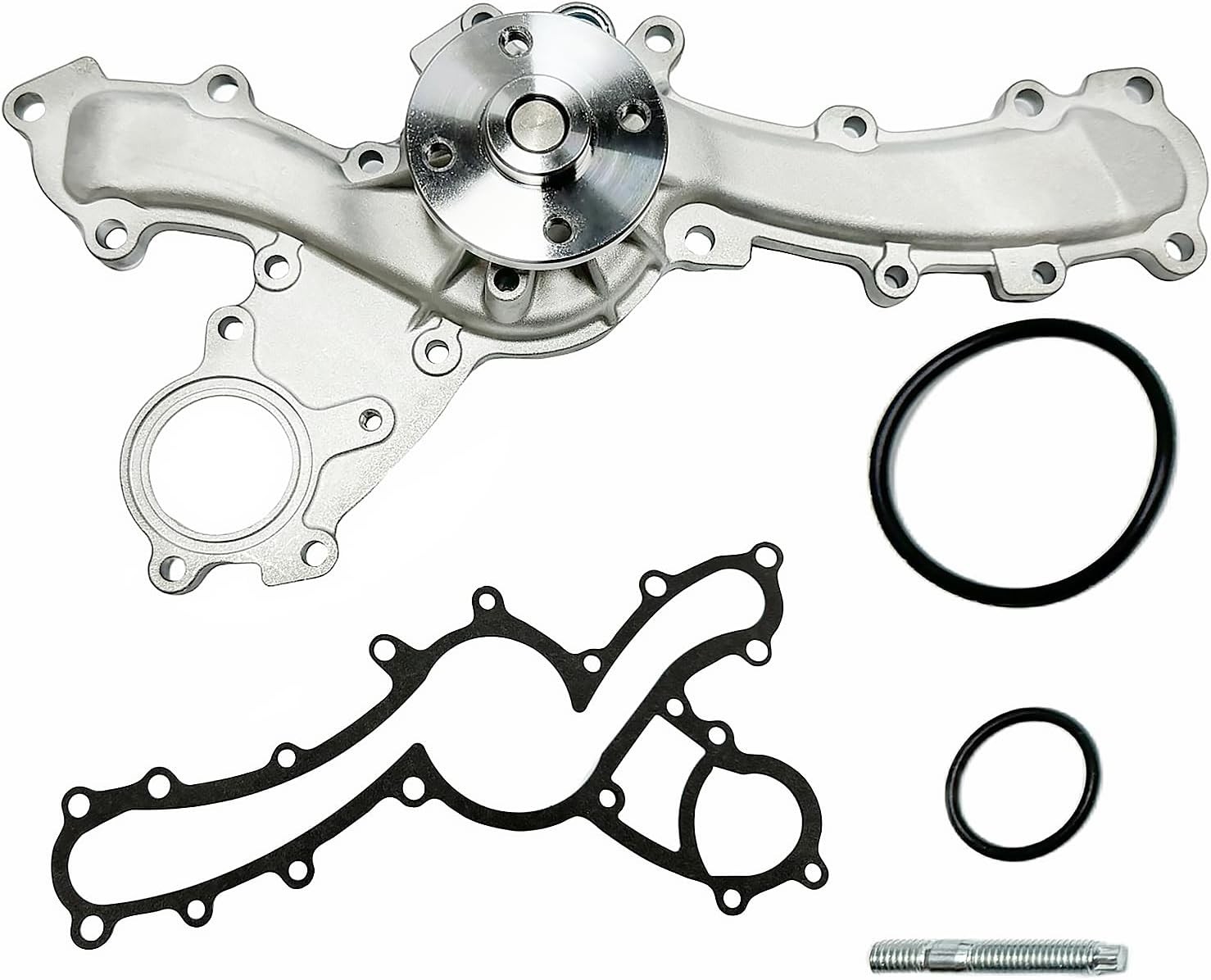 AW6047 Engine Water Pump w/Gasket Compatible with 2005-2018 Toyota Avalon Camry