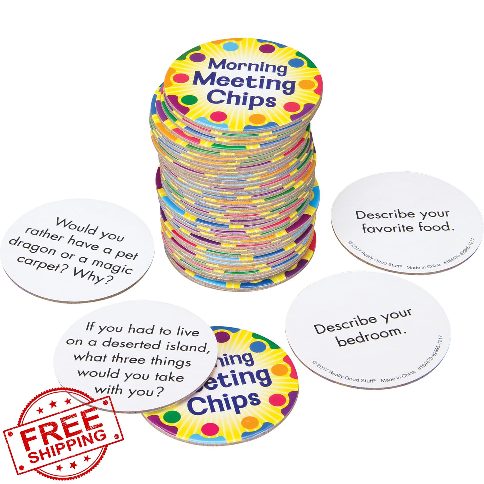 Really Good Stuff Morning Meeting Chips 40pc