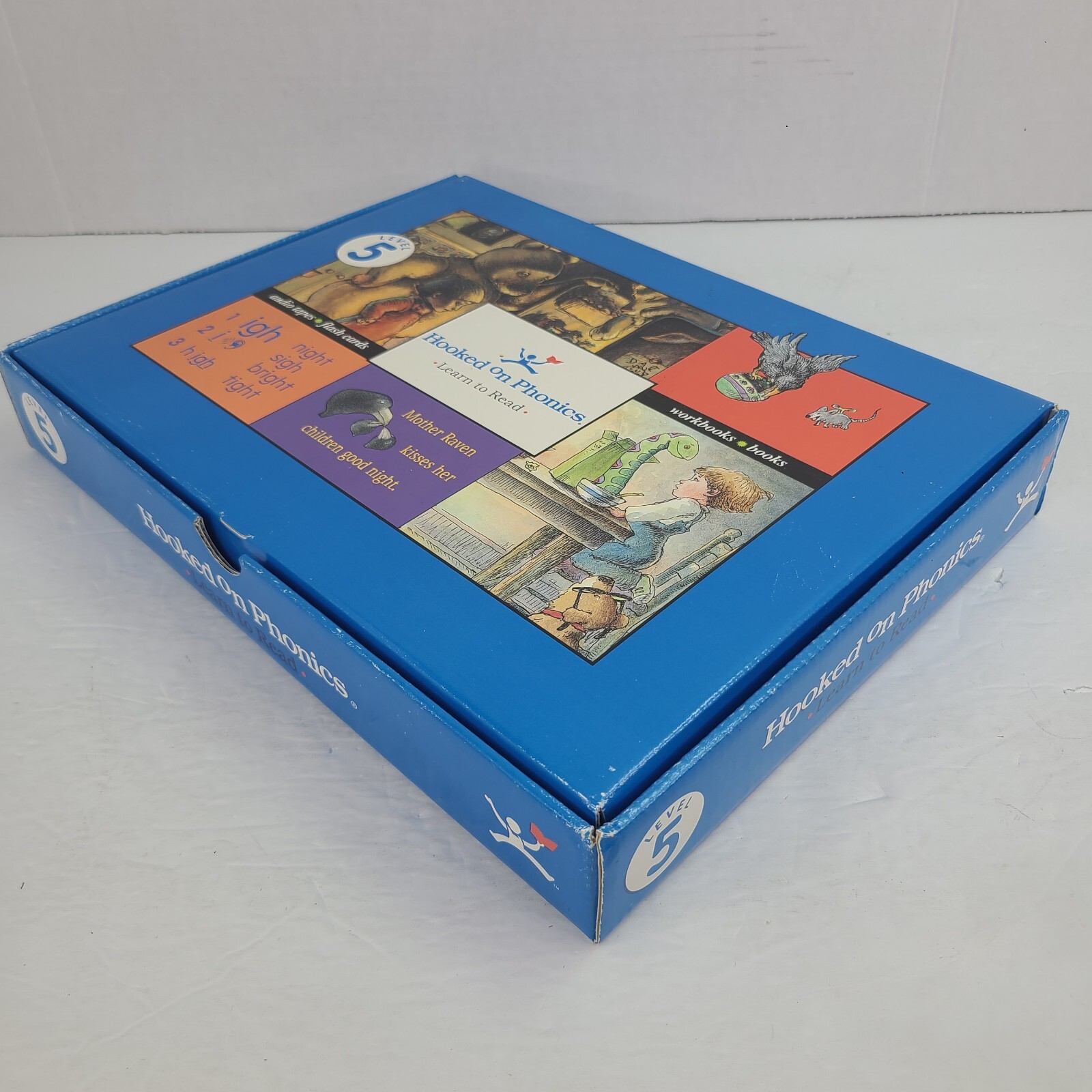 Vintage Hooked On Phonics Level 5 Learning Kit Home Schooling Kit