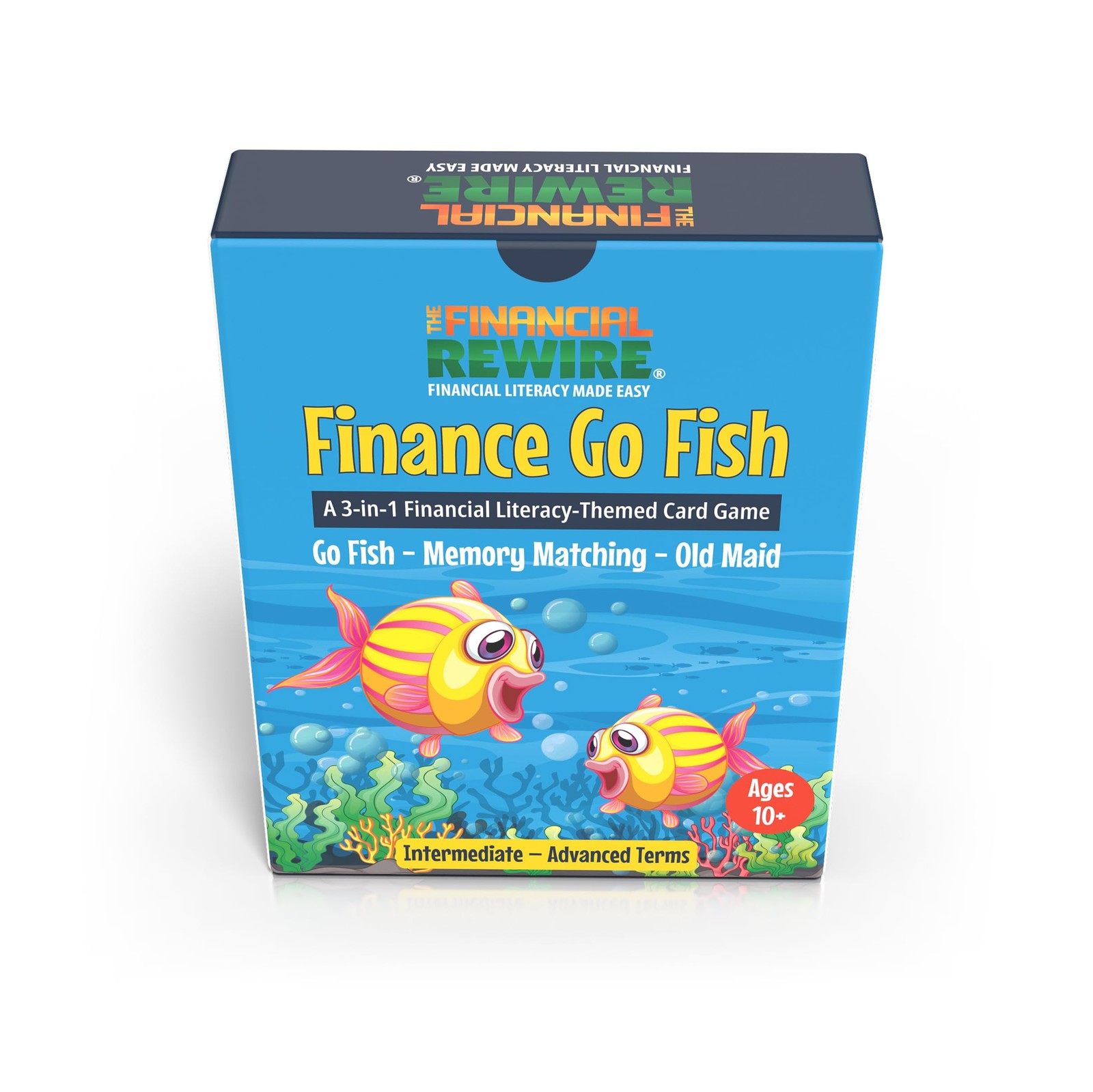 Finance Go Fish – 3-in-1 Financial Literacy Card Game for Kids Ages 5–12 | Go…