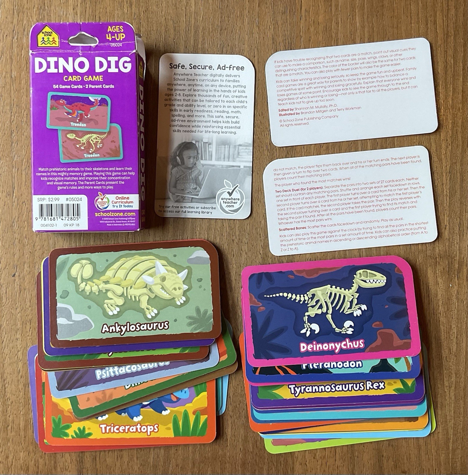 Lot of 7 Preschool Learning Card Games Dr Seuss Brain Quest Day Care Nursery