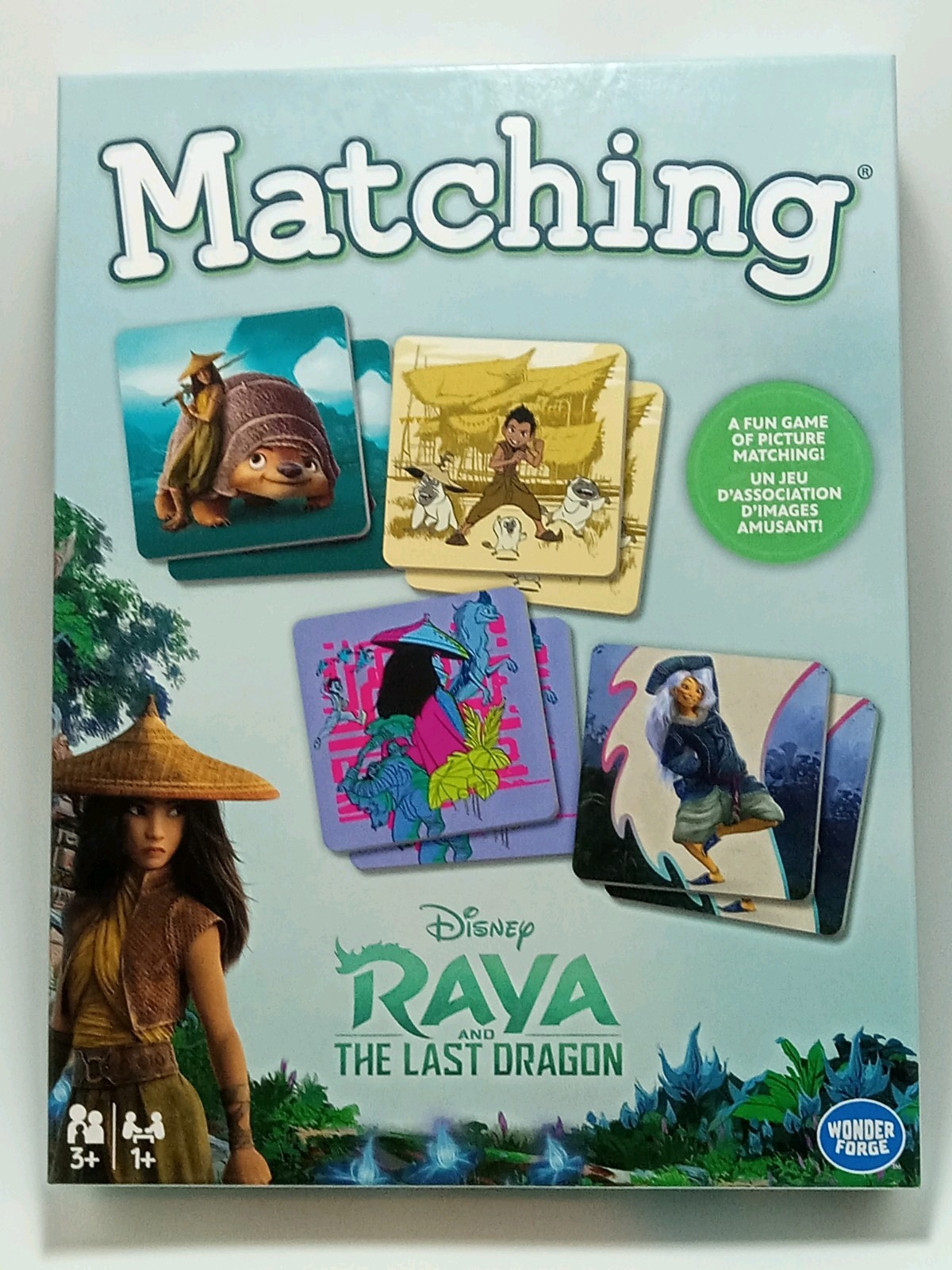 Disney Raya And The Last Dragon Matching Game Memorization Game kids Learn