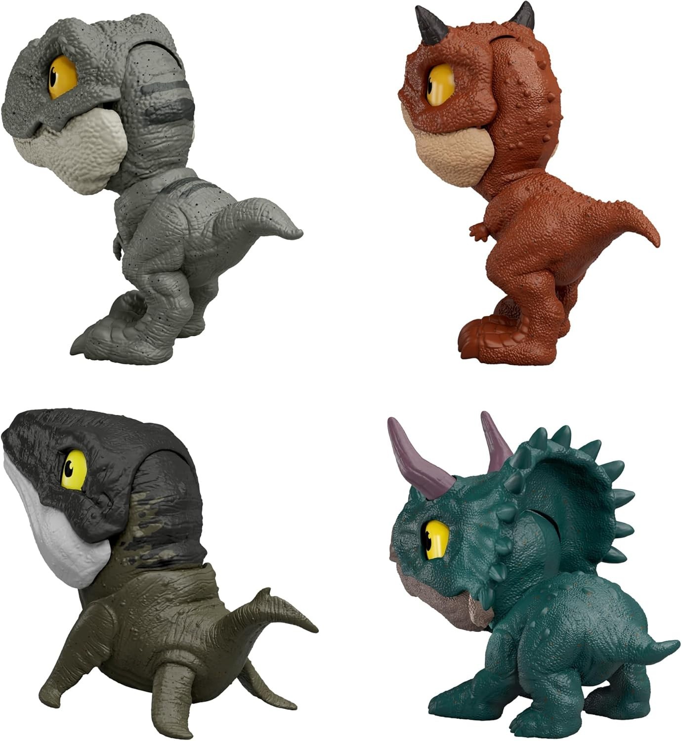 JURASSIC WORLD Figures, Complete Set of 4 Mini Figures (Box Set) 986C-JDC39