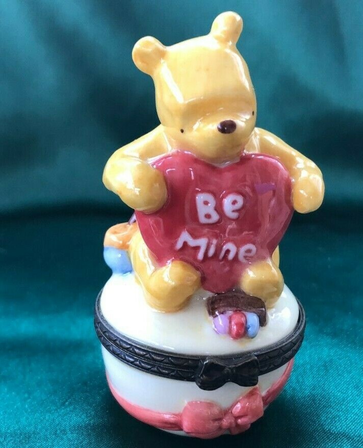 MIDWEST – CLASSIC POOH PORCELAIN HINGED BOX – ASSORTED MONTHS – YOU CHOOSE!