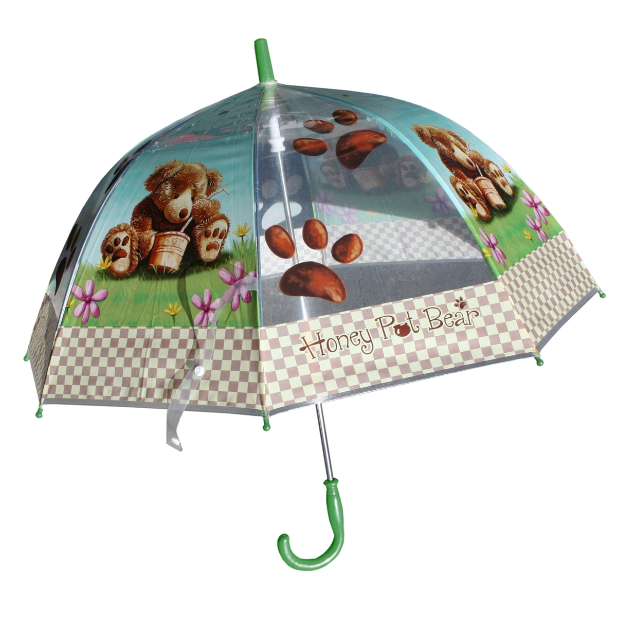 Honey Pot Bear Child’s Umbrella Parasol Splash in the rain or Play in the sun!