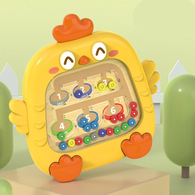 Drawing Board For Kids Chicken Theme Educational Toy Color and Number
