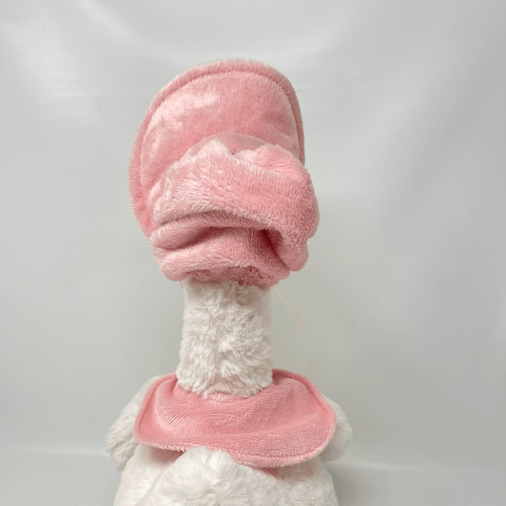 Cuddle Barn Mother Goose Read Along Talking Soft Plush Animatronic Toy Pink