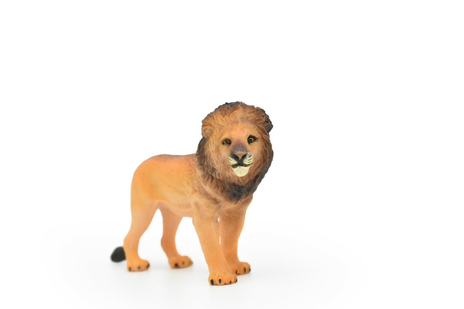 African Lion Toy, Museum Quality Plastic, Hand Painted 4 1/2″ CWG191 BB44