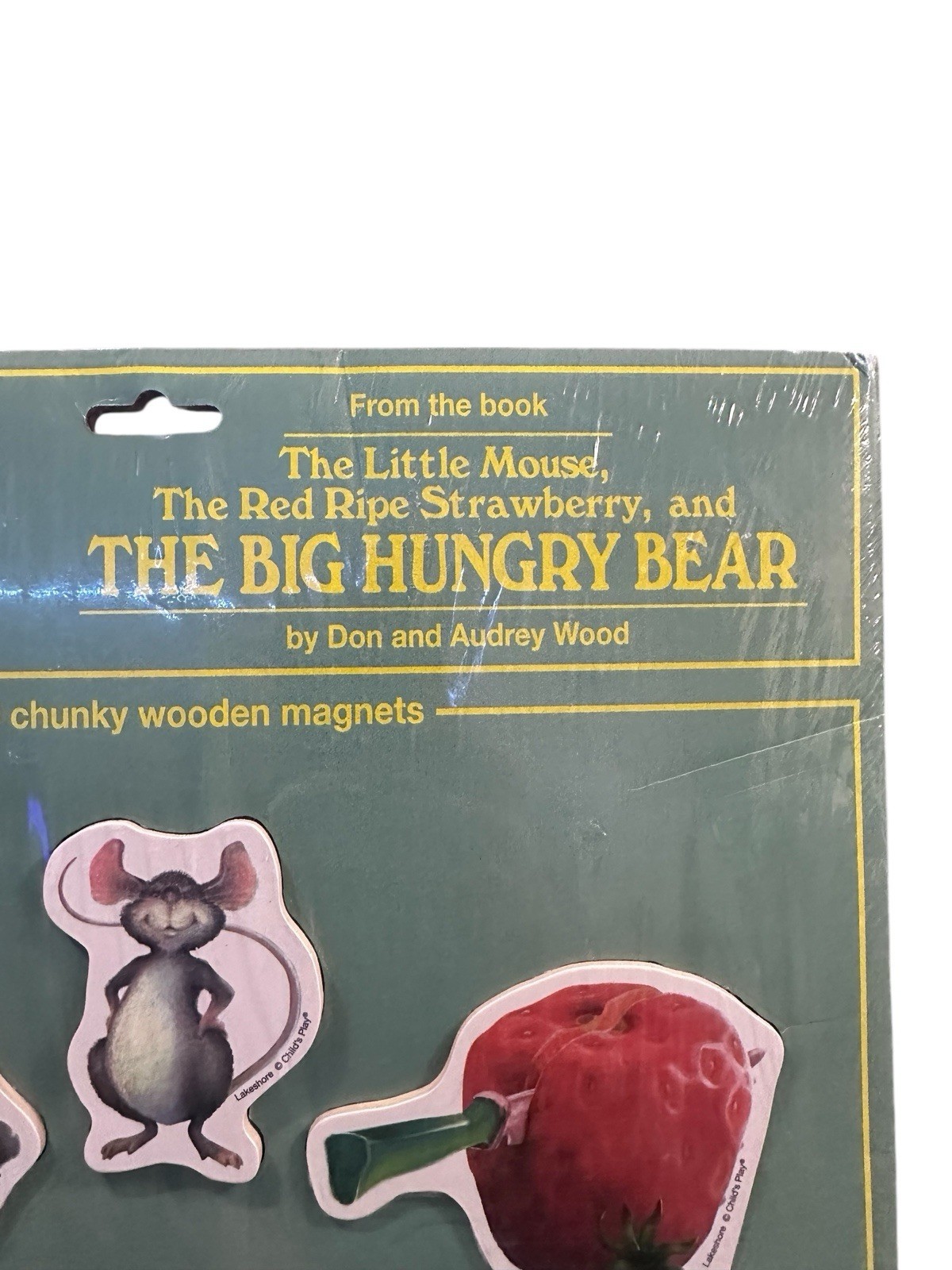 Lakeshore Preschool Little Mouse Bear Magnetic Storytelling Kit Vintage New .