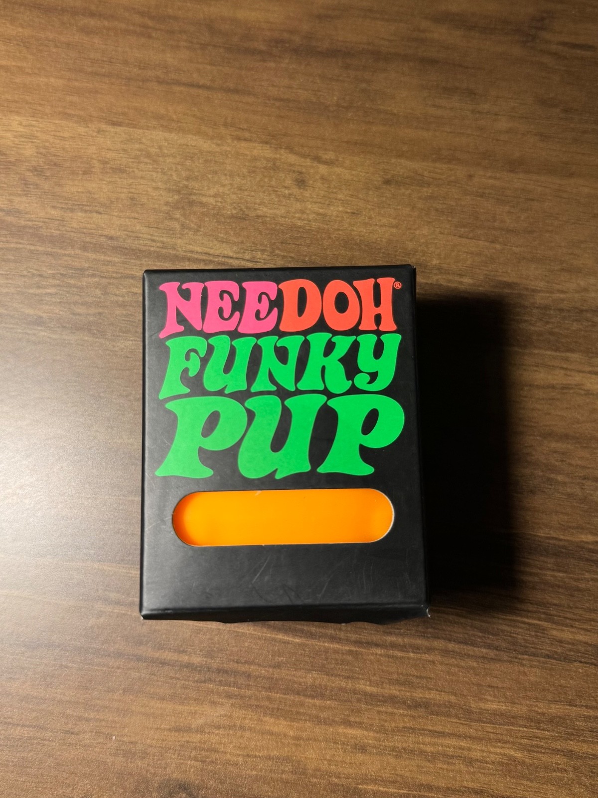 Authentic Schylling NeeDoh Funky pup – sealed NEW – ORANGE (1) VIRAL FIDGET TOY