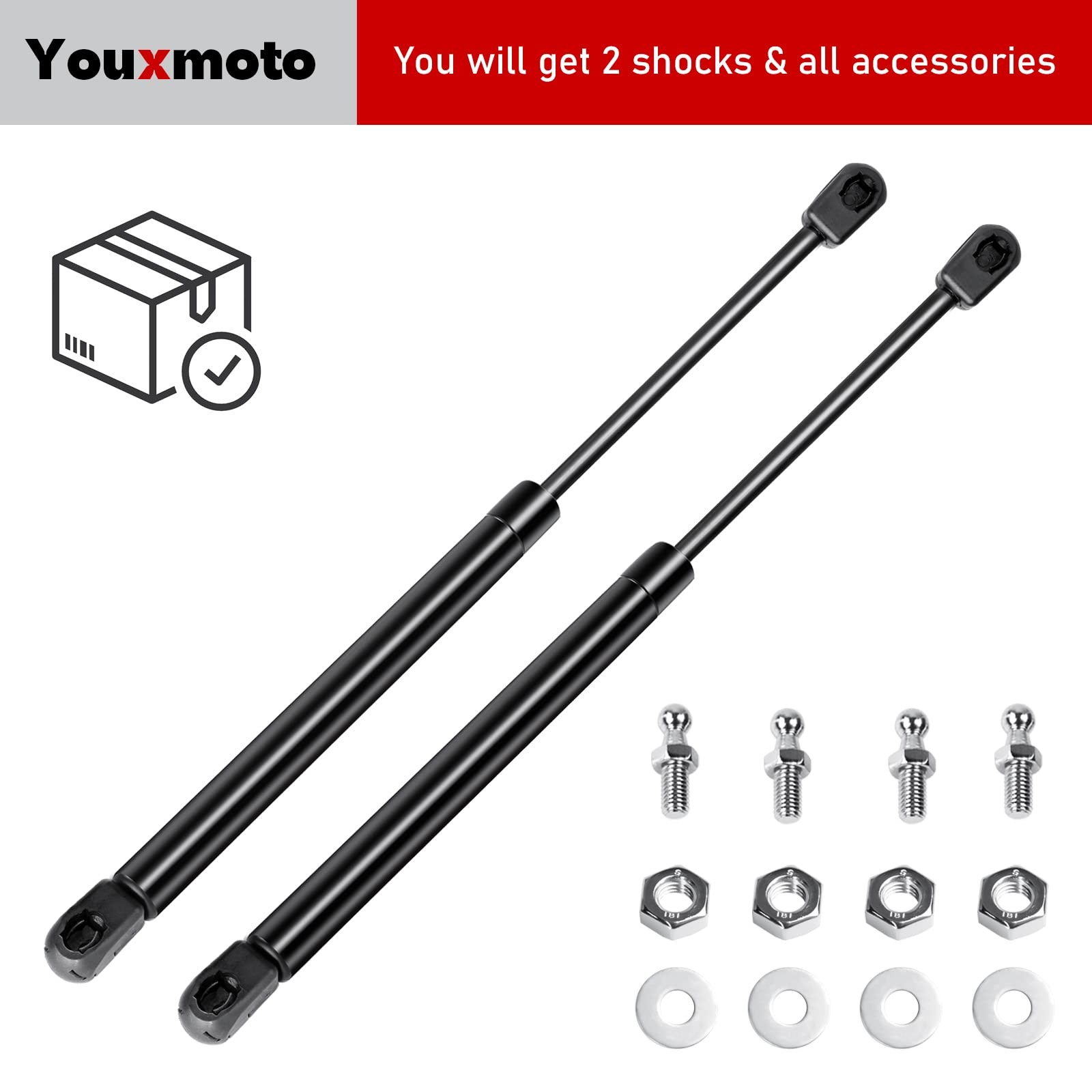 12 inch 24Lb/107N Gas Shocks Struts Spring Lift 12 inch, 24 LB /107 N