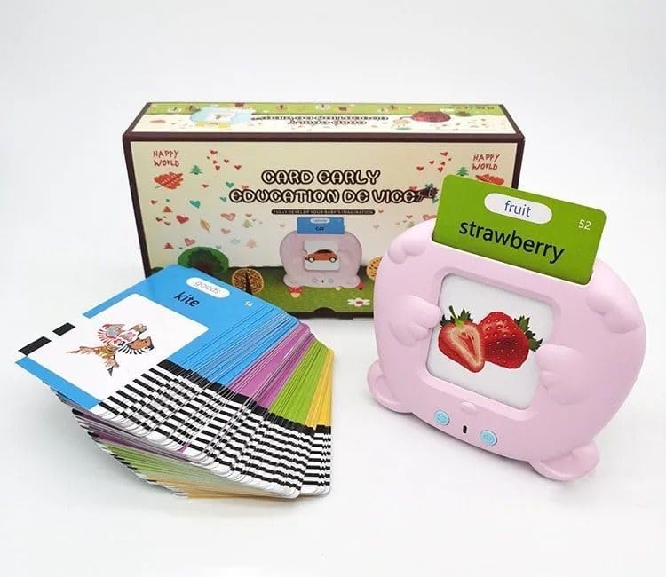 Kids Educational Learning Flashcard Reader, Educational Words Cards 224 Words