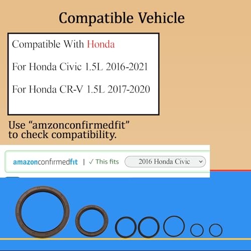 Head Gasket Set With Bolts Honda Civic 2016-2021 CRV 1.5L