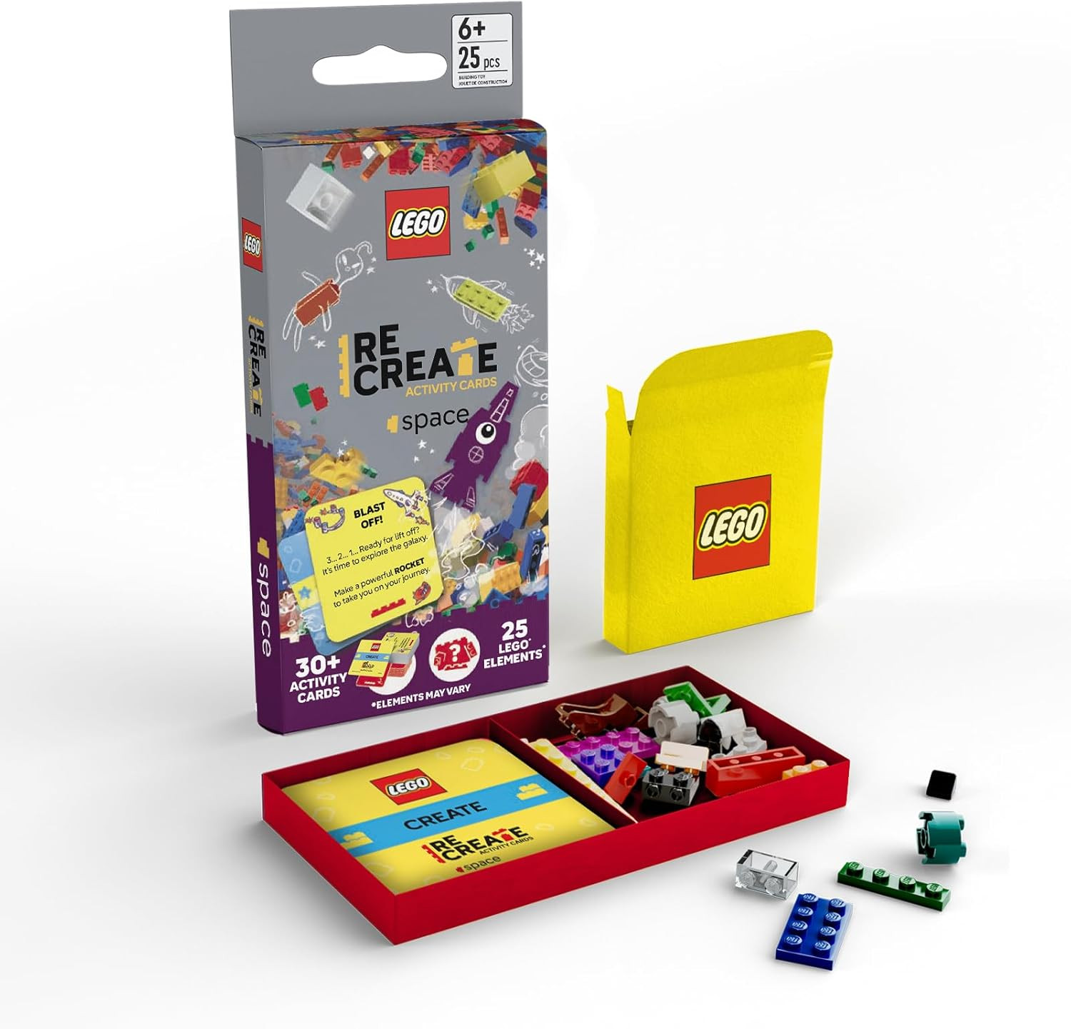 LEGO Recreate Activity Cards – Animals | Creative Building Game with 30+ Activit