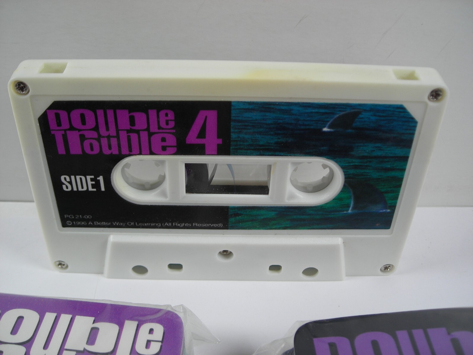 The Phonics Game Replacement Cards and Cassette Game 4 Double Trouble