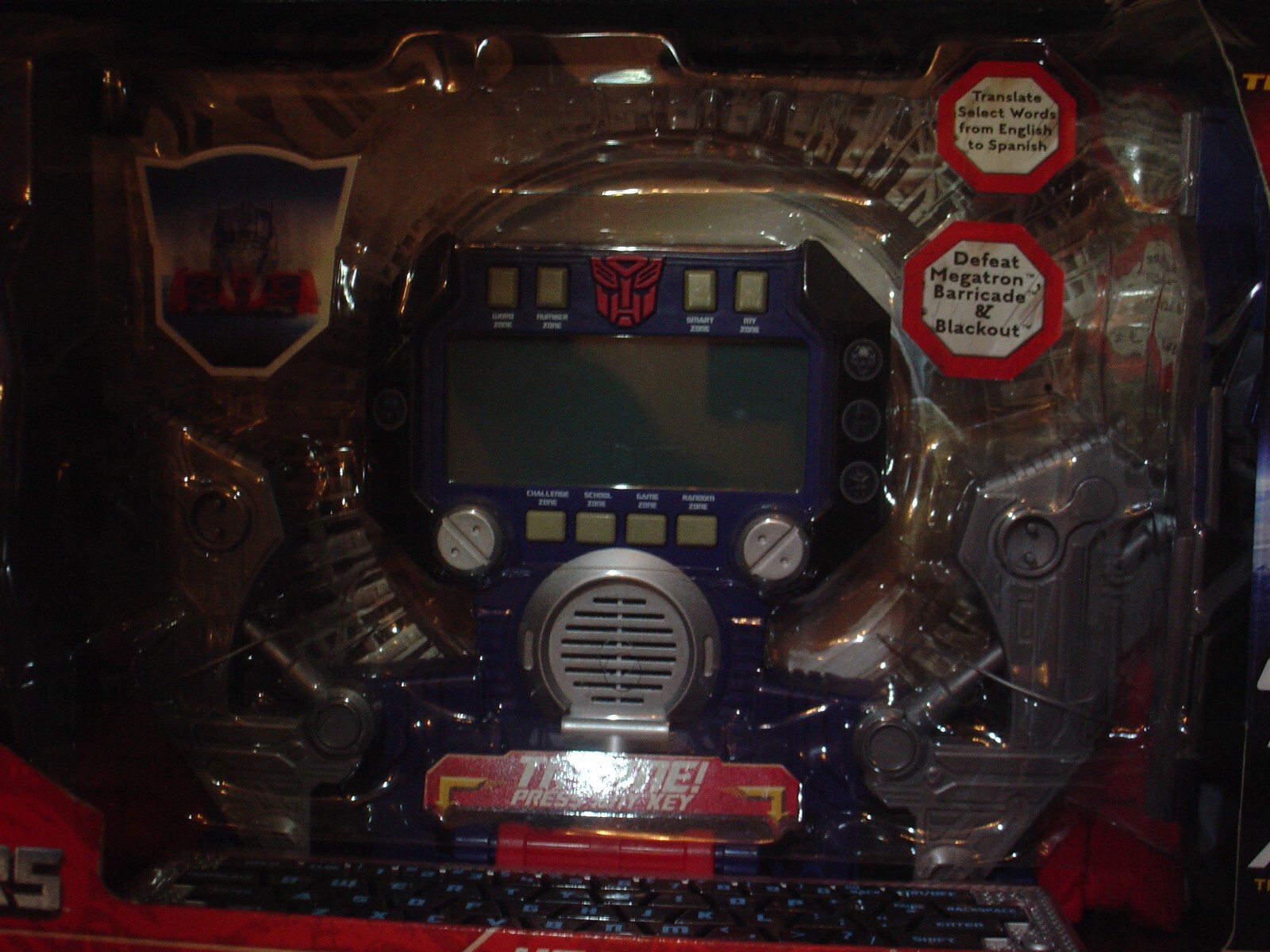 Transformers Movie HEAD OF THE CLASS Activity Station Hasbro 2007 New Toy Read