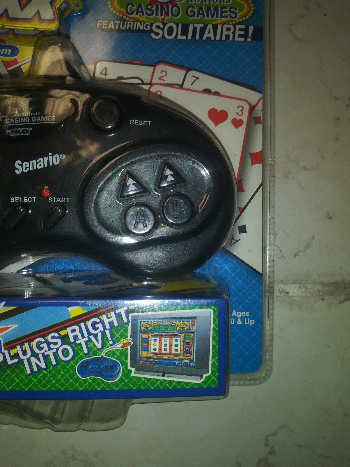 VS Maxx Plug and Play 5 Casino Games All in 1 TV Video Game – Poker Roulette