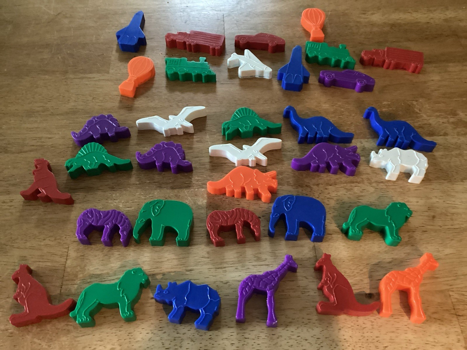 Vtg Discovery Toys Place And Trace Stencils, 34 Pieces, No Trays