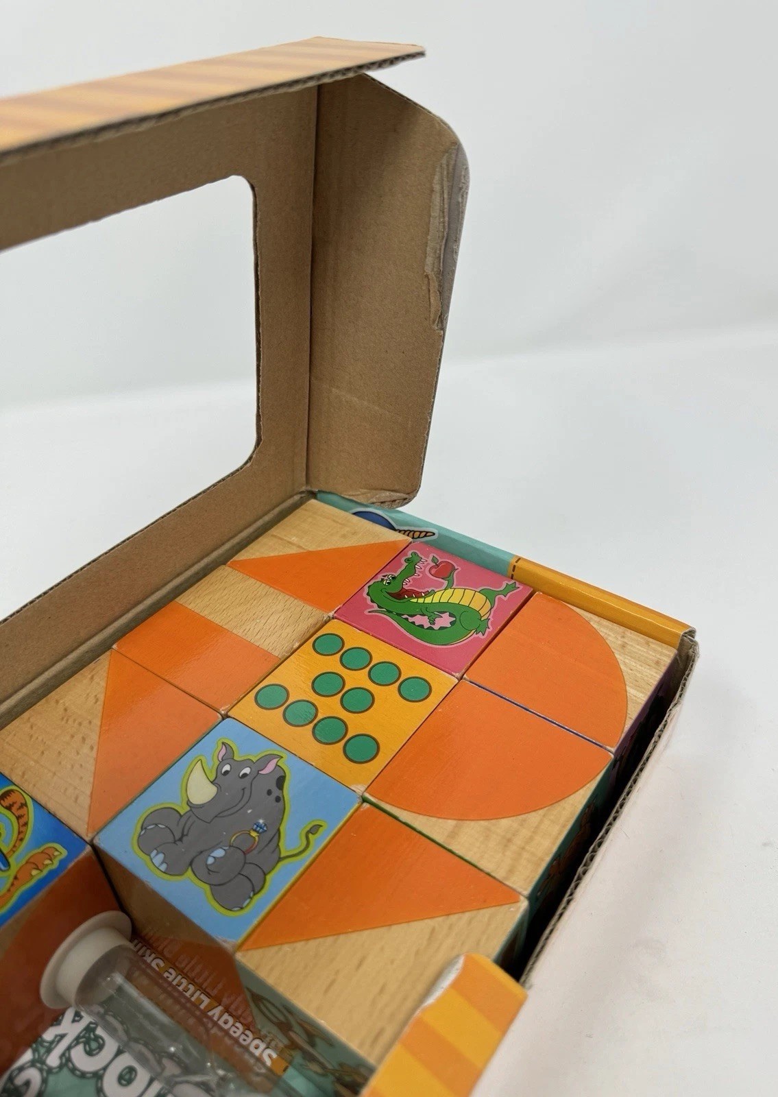 Smarty Blocks By Fat Brain Toys Stacking Puzzle Skill Builder Game 2014