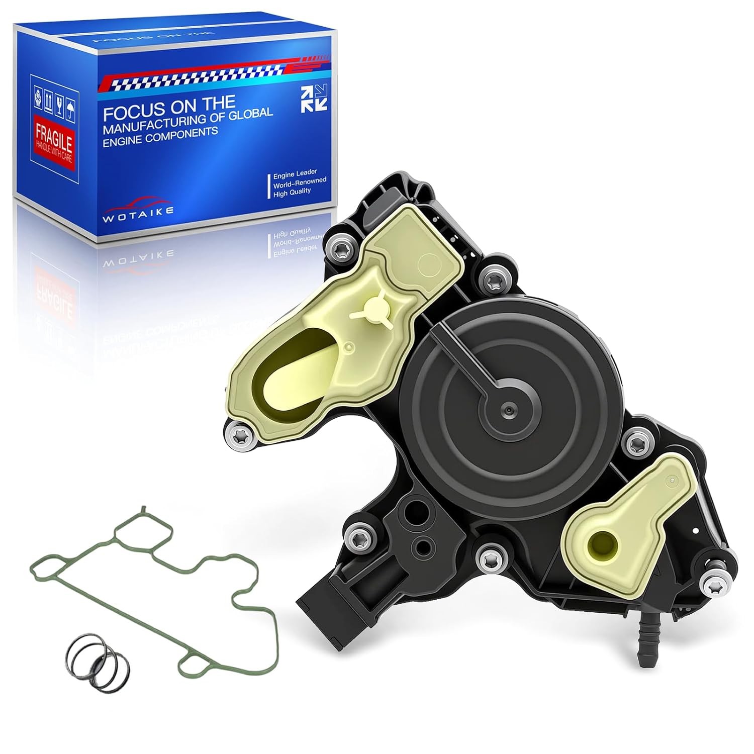 PCV Valve Oil Separator Crankcase Vent Valve 2014-2018 Audi A3 A4 Q5 S3