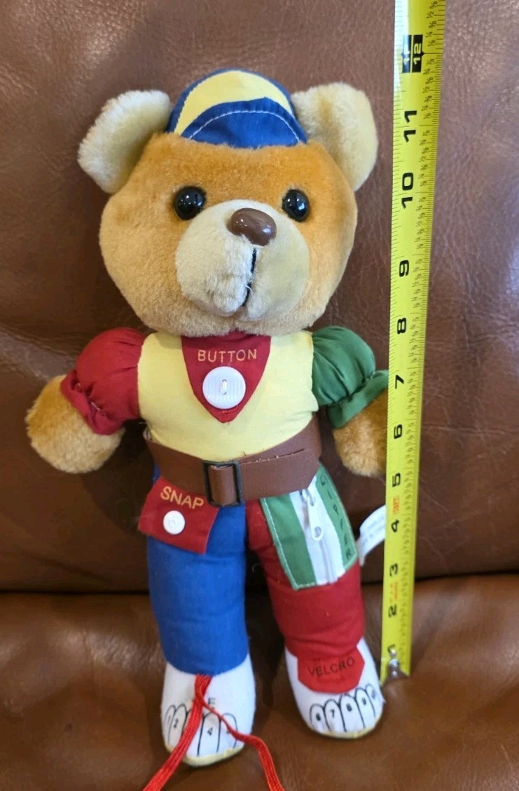 12 Inch Gary Charles Learning Educational Bear Sings ABC Song Counting Song 1-10