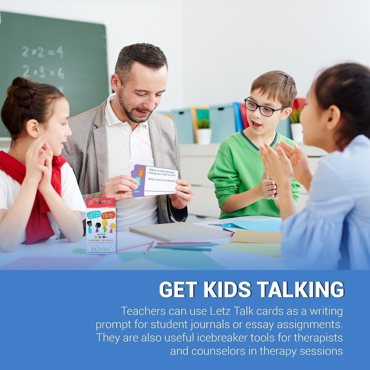 Conversation Cards for Kids with Autism or Aspergers – Learning & Education Toys