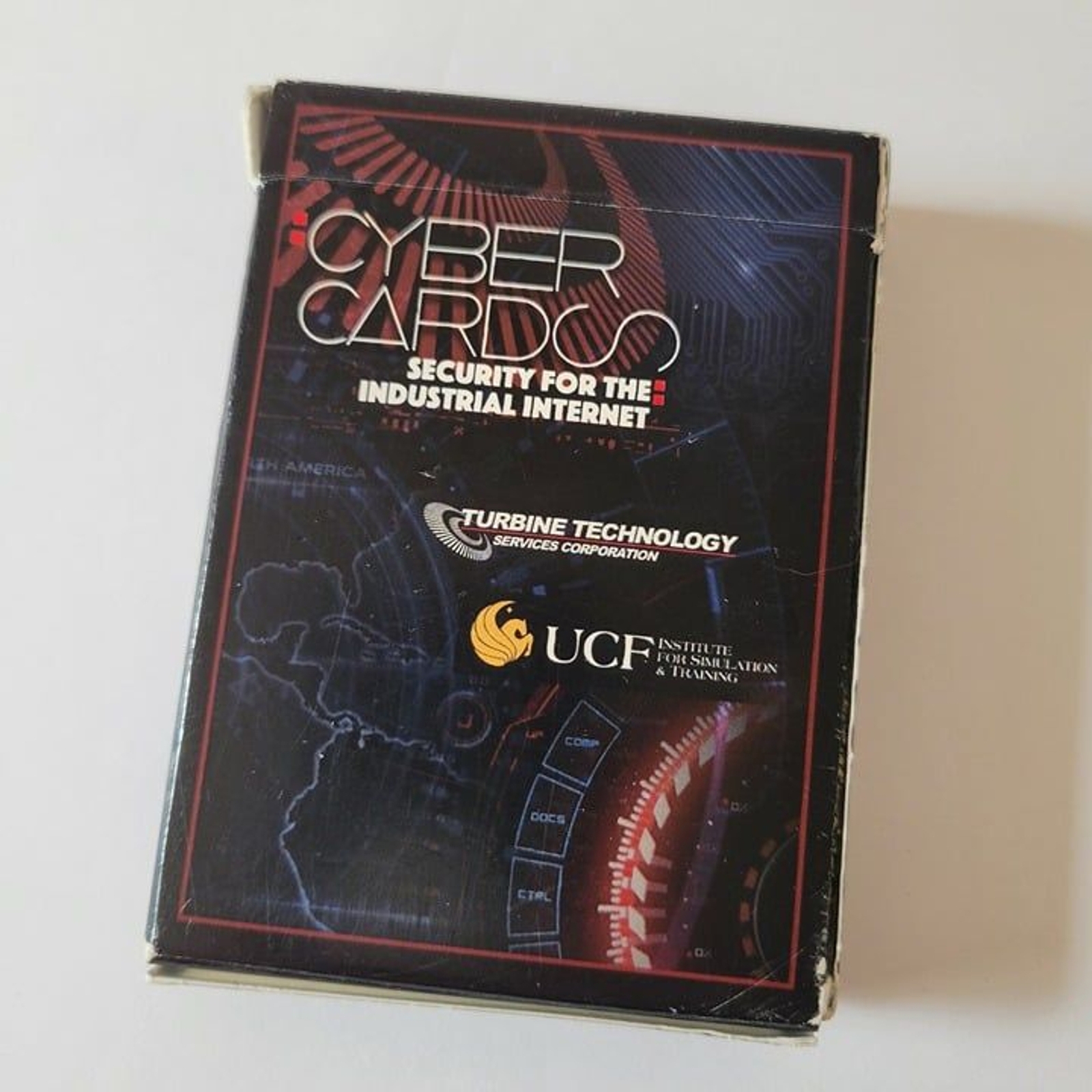 UCF Playing Cards Cyber Cards Institute for Simulation & Training