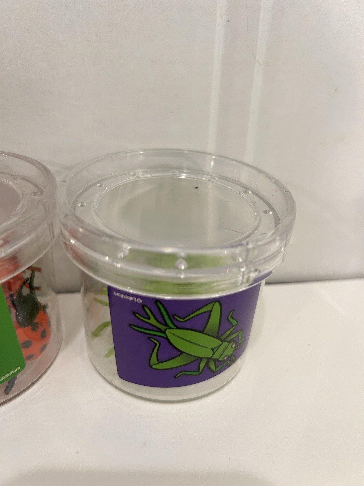 Lakeshore Learning Insect Counters Lot Bee Ladybug Grasshopper 3 Tubs