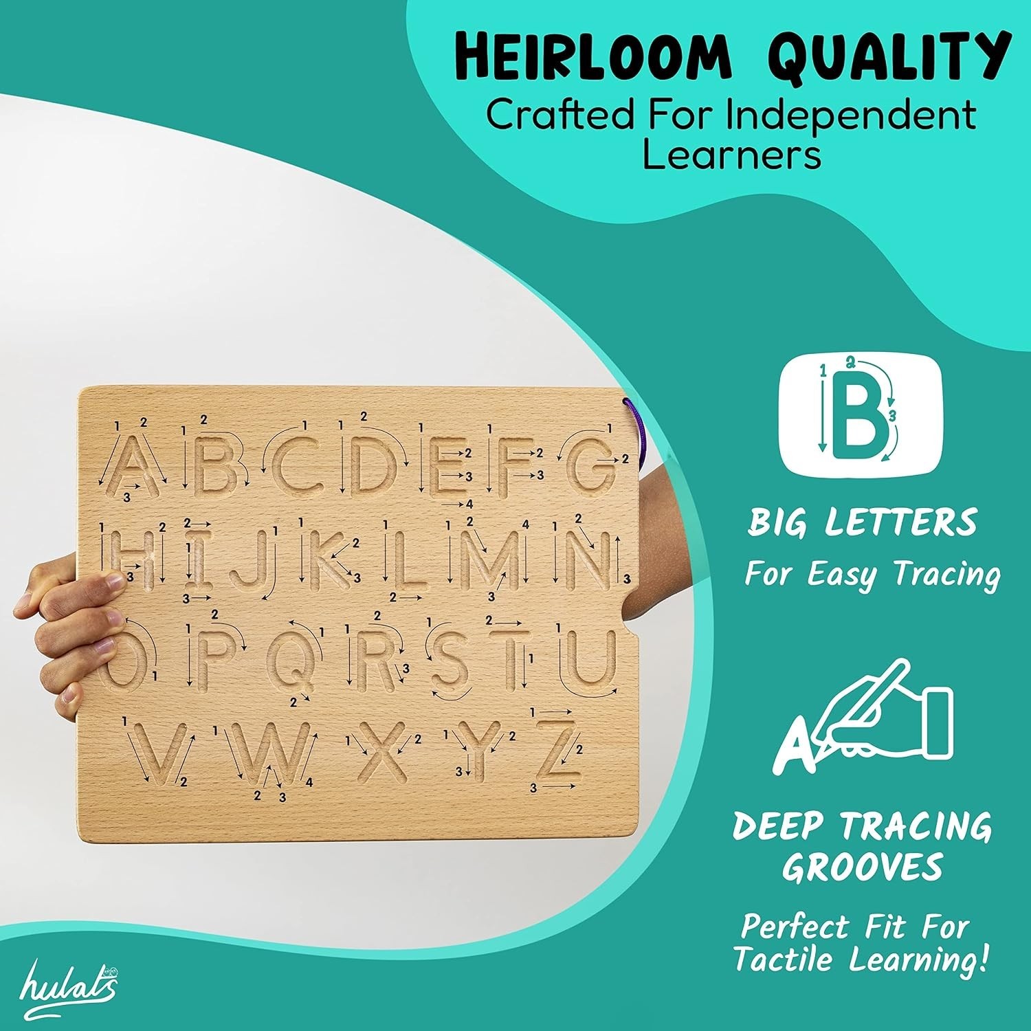 Montessori Alphabet & Numbers Tracing Set – Ages 3-5
