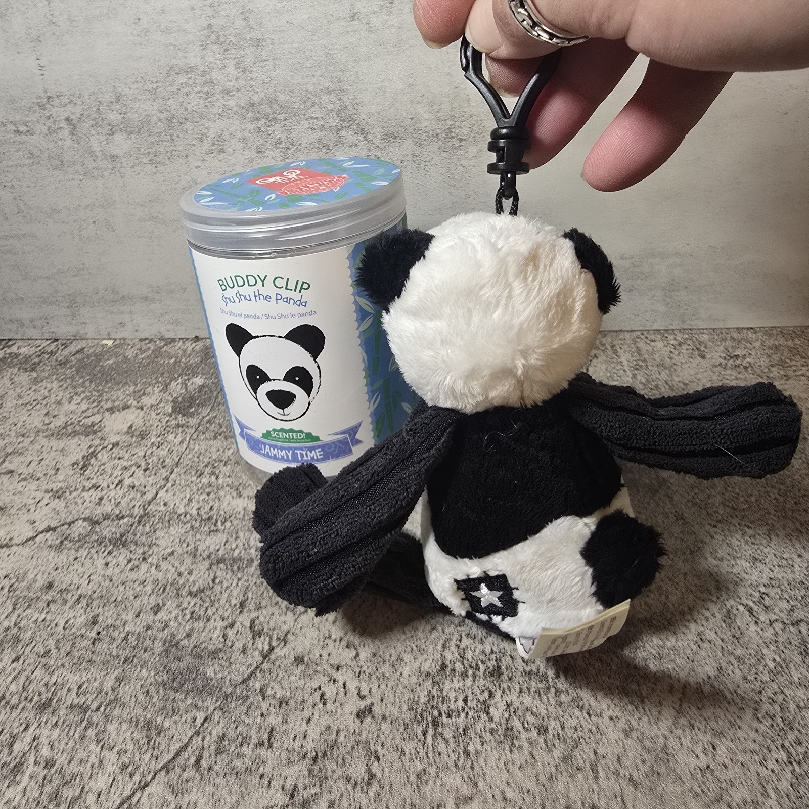 Scentsy Buddy Clip Shu Shu Panda New Scented Bag Charm Backpack Clip